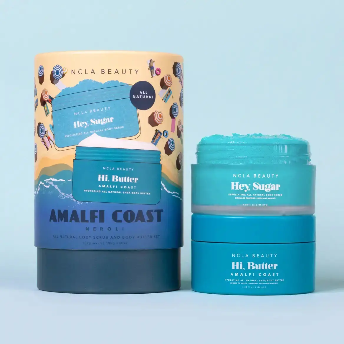 Amalfi Coast Body Scrub + Body Butter Set 1