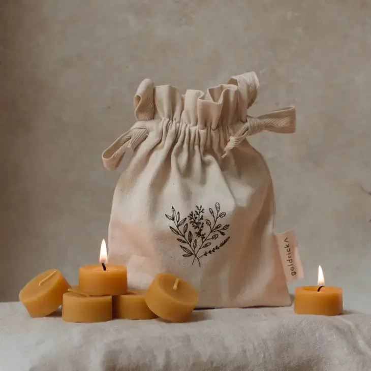 Beeswax Tealights By Goldrick 1