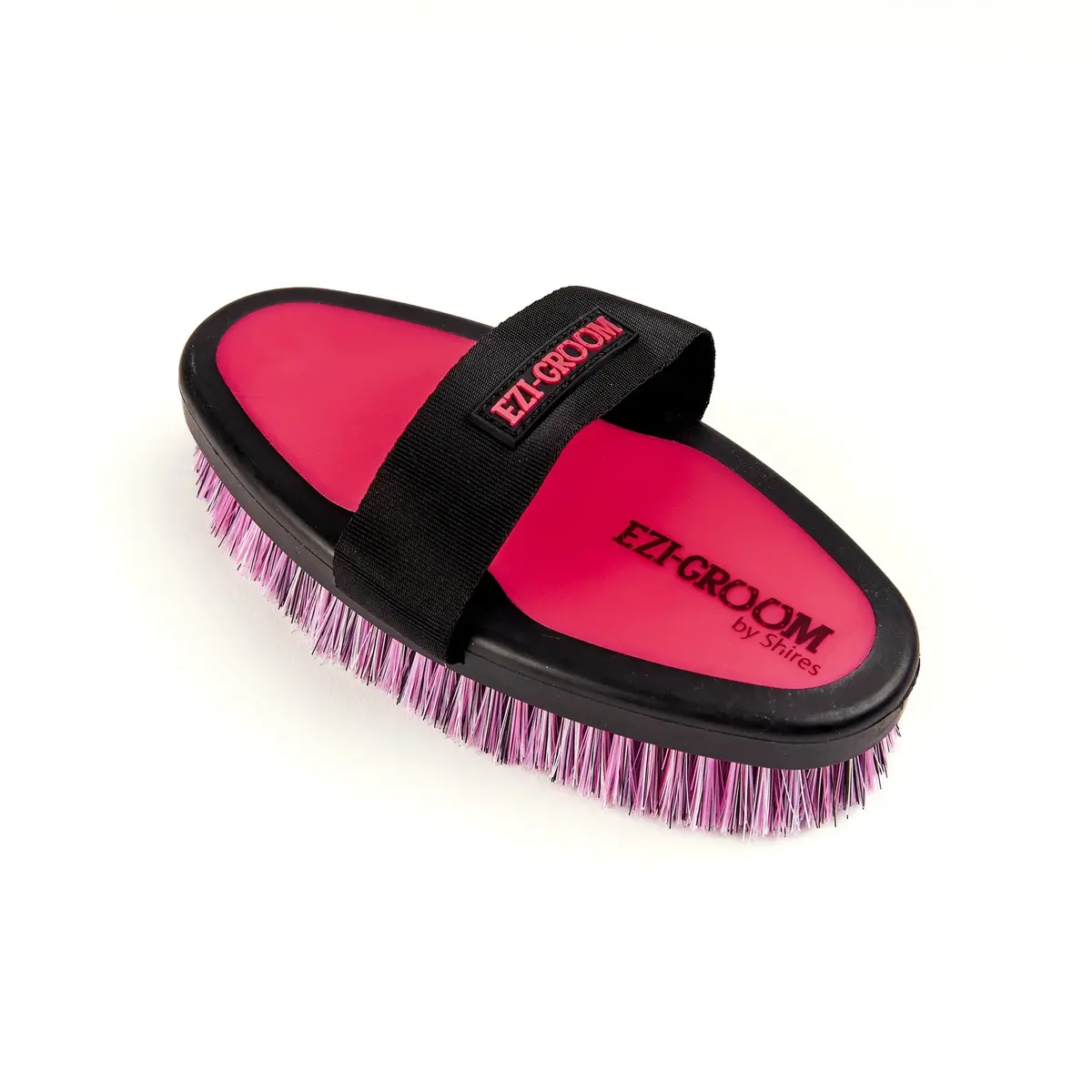 Shires Ezi-Groom Grip Large Body Brush 200Mm Long/25Mm Bristles 2