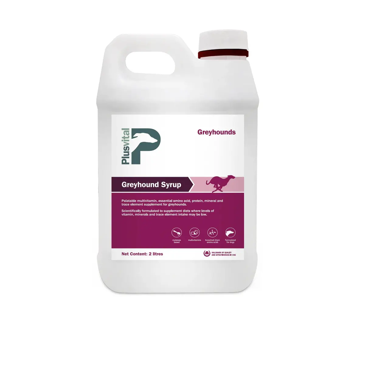 Plusvital Greyhound Syrup 2L 1