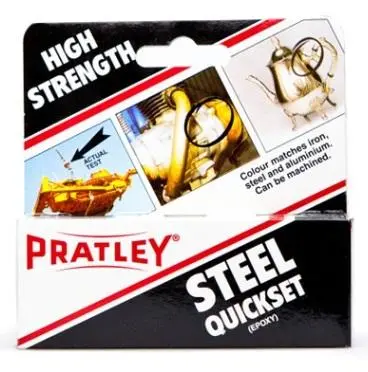 Pratley Steel Quickset - 40Ml 1