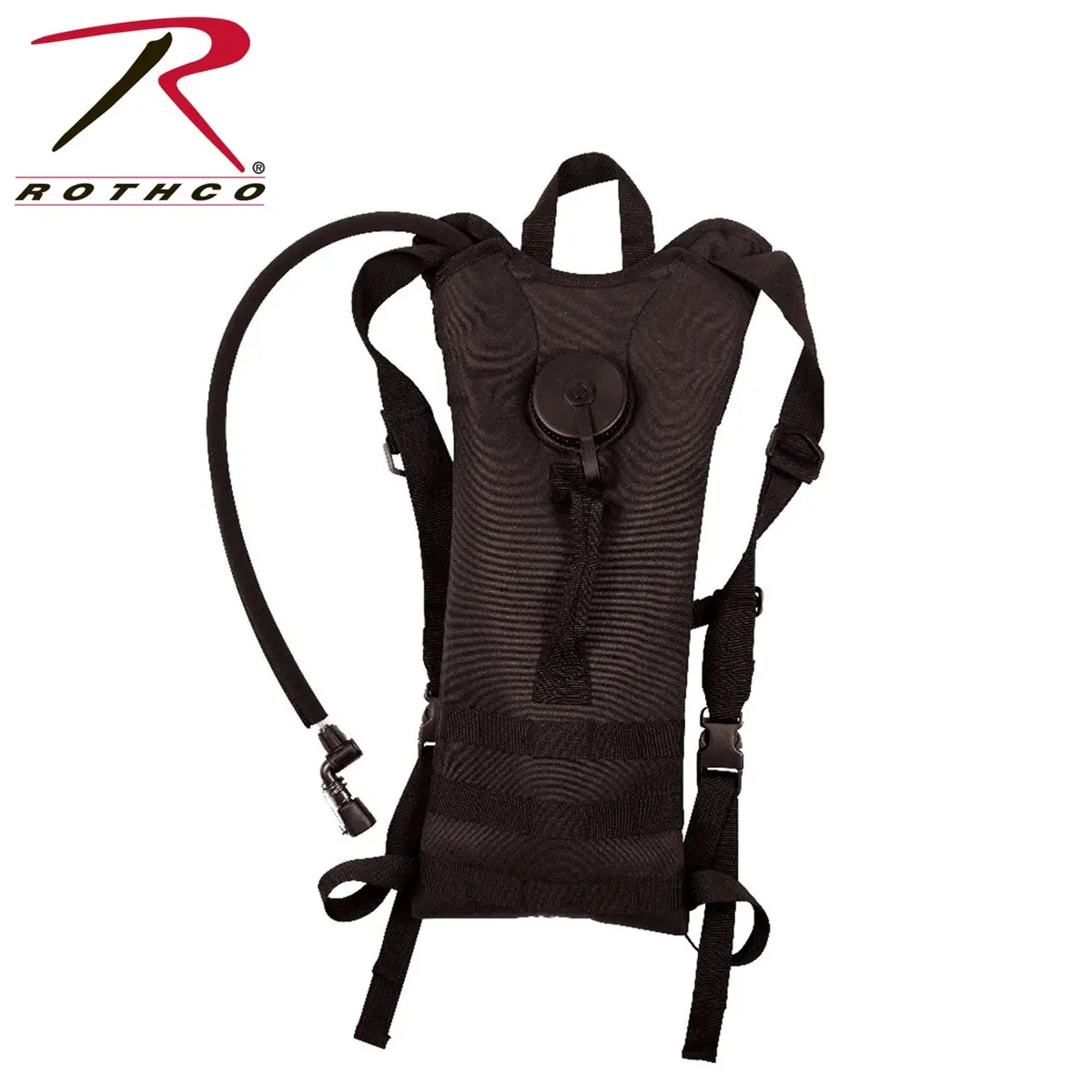 Rothco Molle 3 Liter Backstrap Hydration System (Black) 1