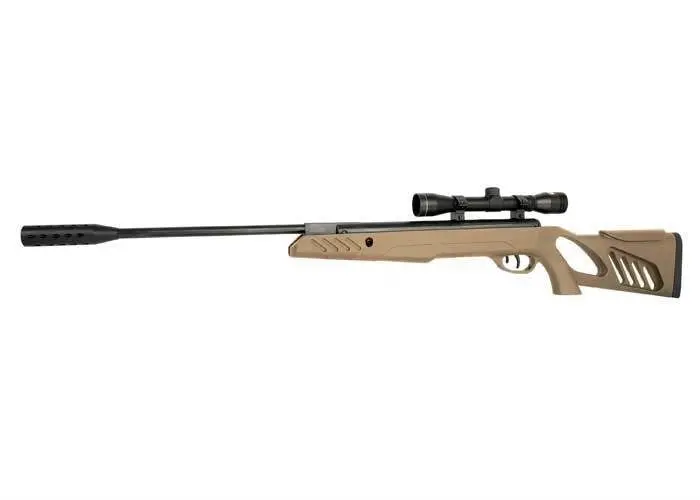 Swiss Arms Tac-1 Break Barrel .177Cal Airgun W- Scope - Tan 1