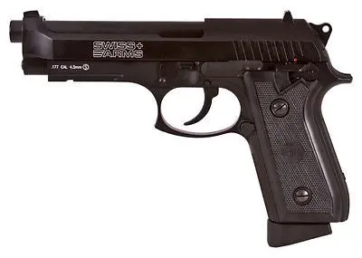 Swiss Arms Sa P92 .177 Co2 Blowback Airgun 1