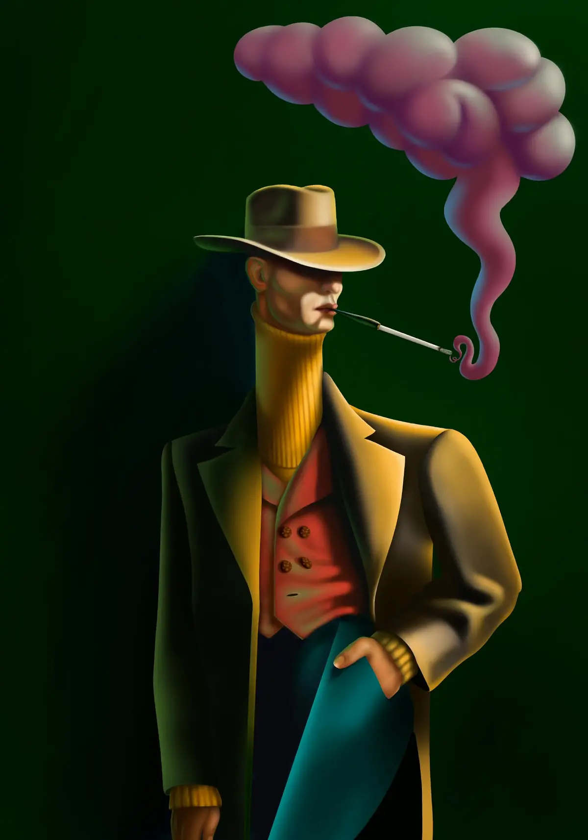 Turtlenecks. Yellowneck 1