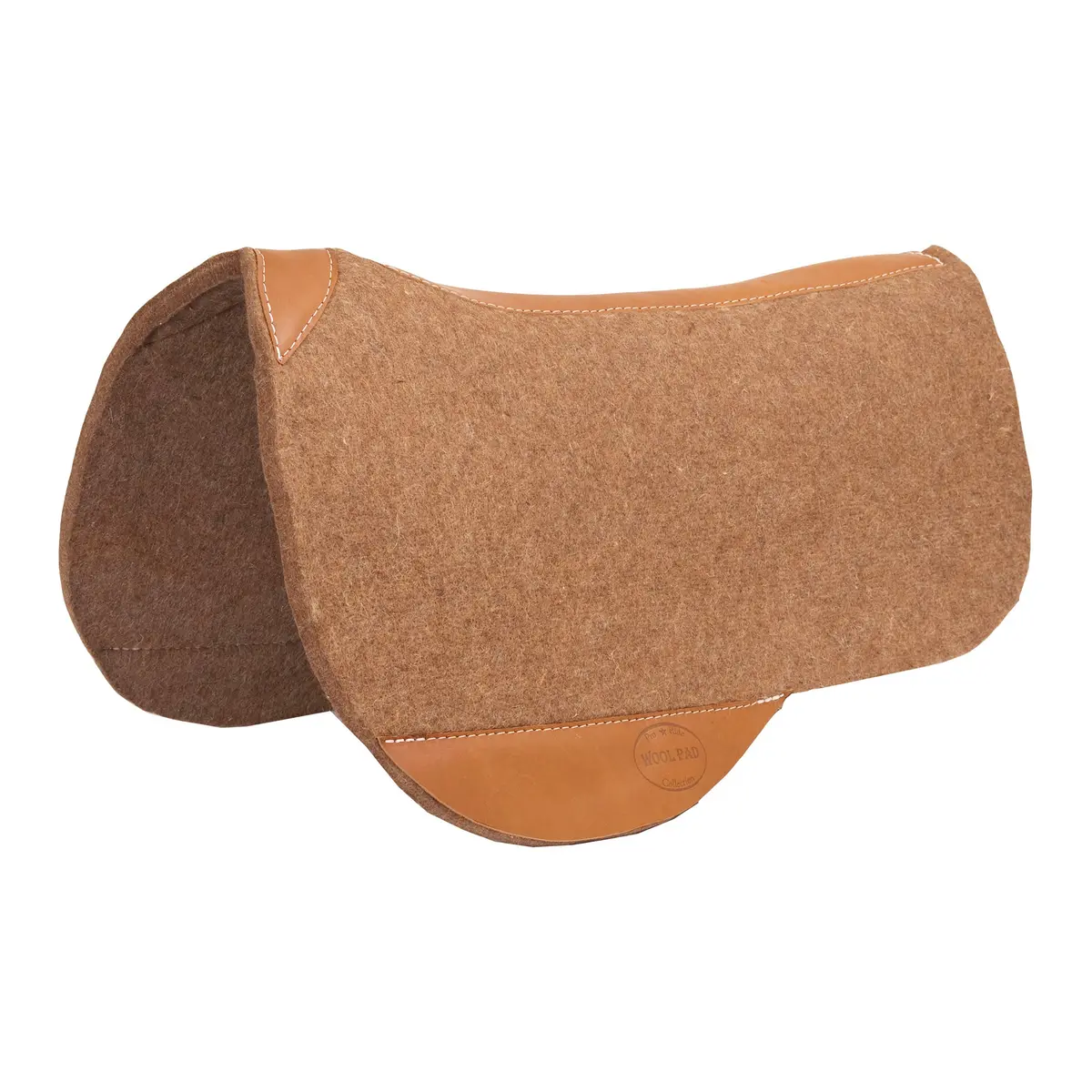 Ezy Ride Wool Contoured Trail Pad 34" X 30" X 3/4"Tan 1