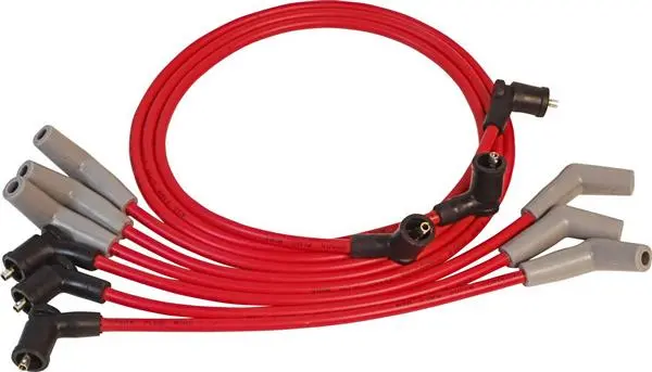 Msd Ignition 32889 Spark Plug Wire Set; Super Conductor; 2001-04 Mustang 3.8L 1