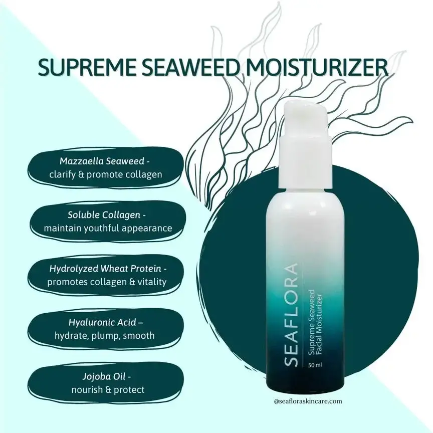 Seaflora Supreme Seaweed Facial Moisturizer 50Ml 2