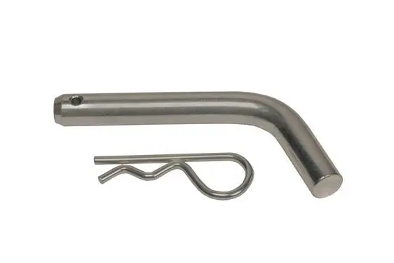 Husky Towing 33790 Trailer Hitch Pin; 5/8 Inch Diameter; Hole Style; With 3 Inch Clip 1