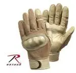 Rothco Hard Knuckle Tactical Gloves (Tan) (S) 1