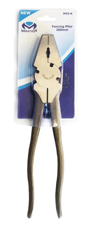 Marathon Fencing Plier Heavy Duty - Knurled Handles 12