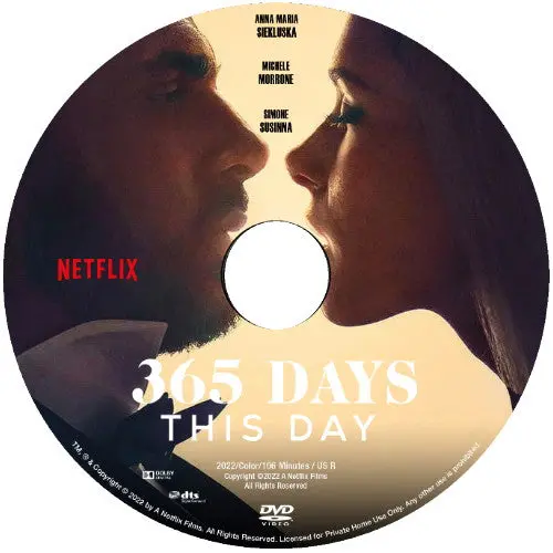 365 Days: This Day Dvd Movie 2022 1