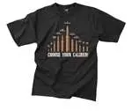 Rothco Vintage Black 'Choose Your Caliber' T-Shirt (Small) 1