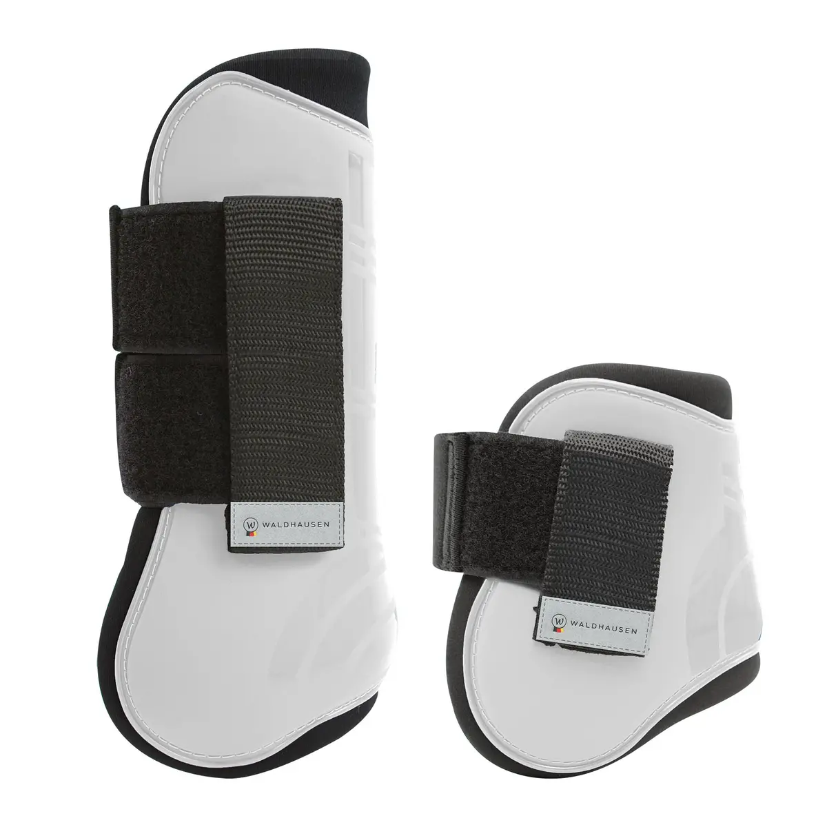 Waldhausen Pro Open Front Tendon & Fetlock Boot White Set 4 - 2 Sizes 1