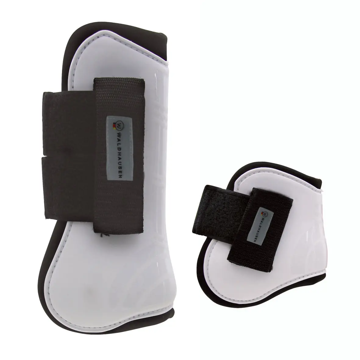 Waldhausen Pro Open Front Tendon & Fetlock Boot White Set 4 - 2 Sizes 2