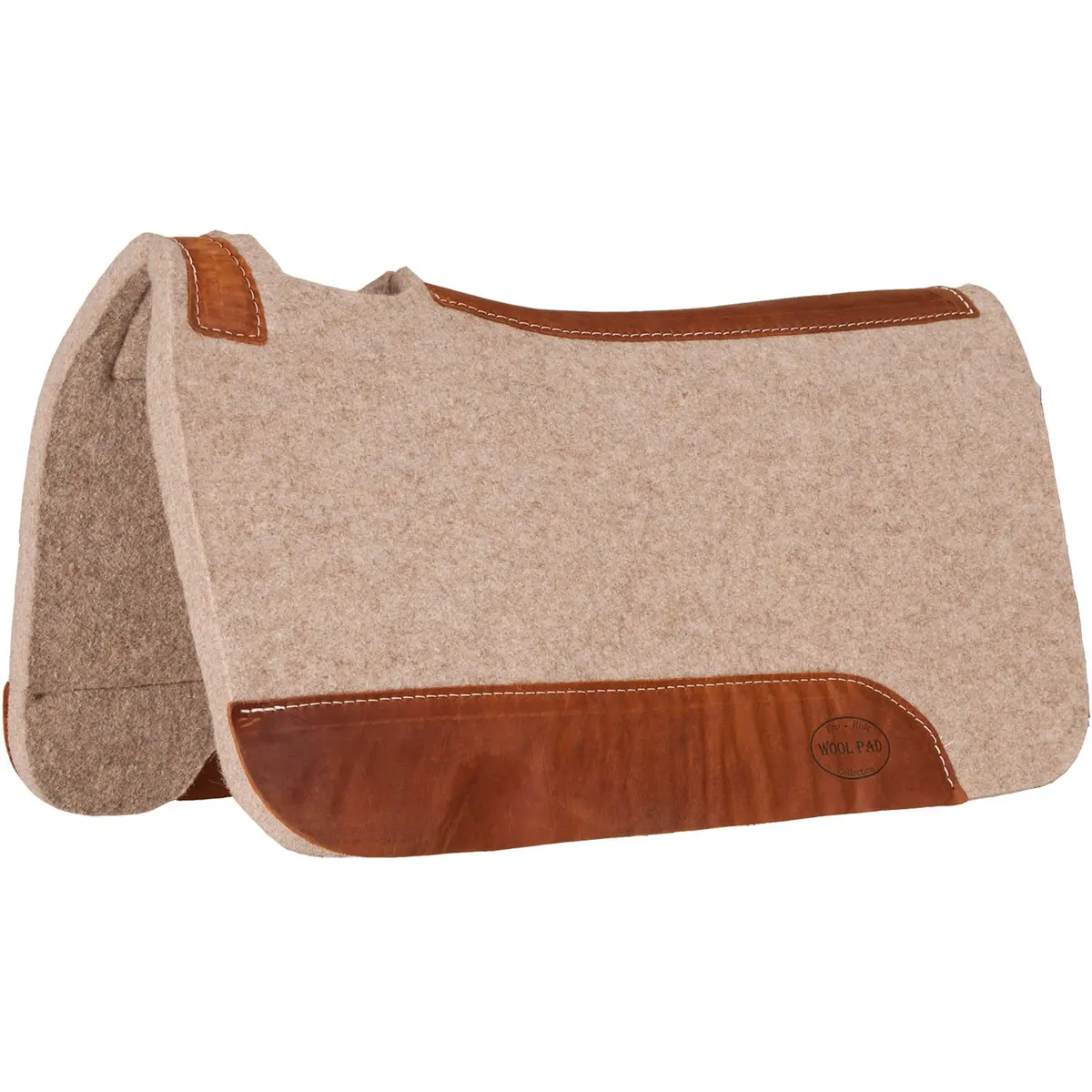 Ezy Ride Contoured Wool Pad 32 X 31 X 1" Tan 1