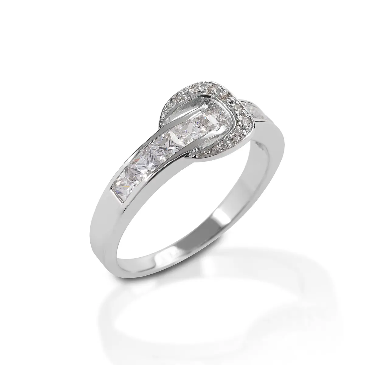 Kelly Herd Contemporary Buckle Ring 1