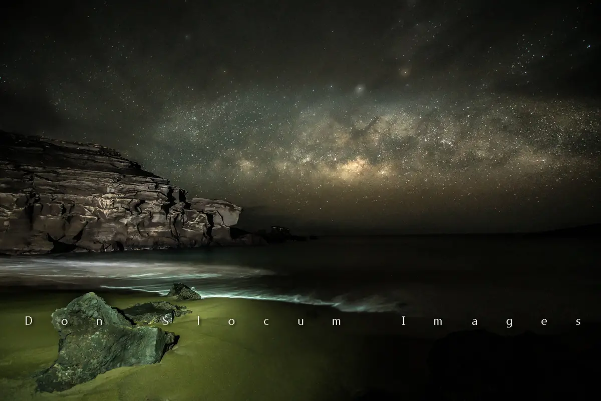 Milky Way, Green Sands Rising By Don Slocum 1