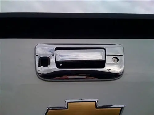 Putco 401094 Tailgate Handle Cover; Chrome Plated; Abs Plastic; With Tailgate Handle Trim; With Keyhole/With Camera Opening 1