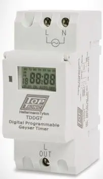 Hellermanntyton 7 Day Digital Geyser Timer Tddgt 2