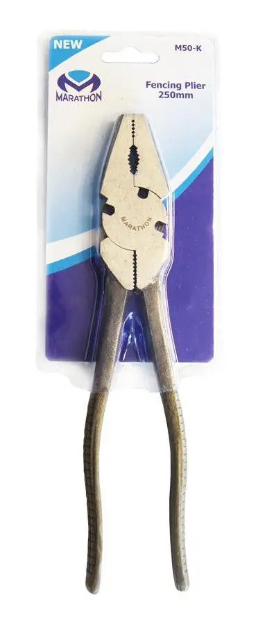 Marathon Fencing Plier Heavy Duty - Knurled Handles 7
