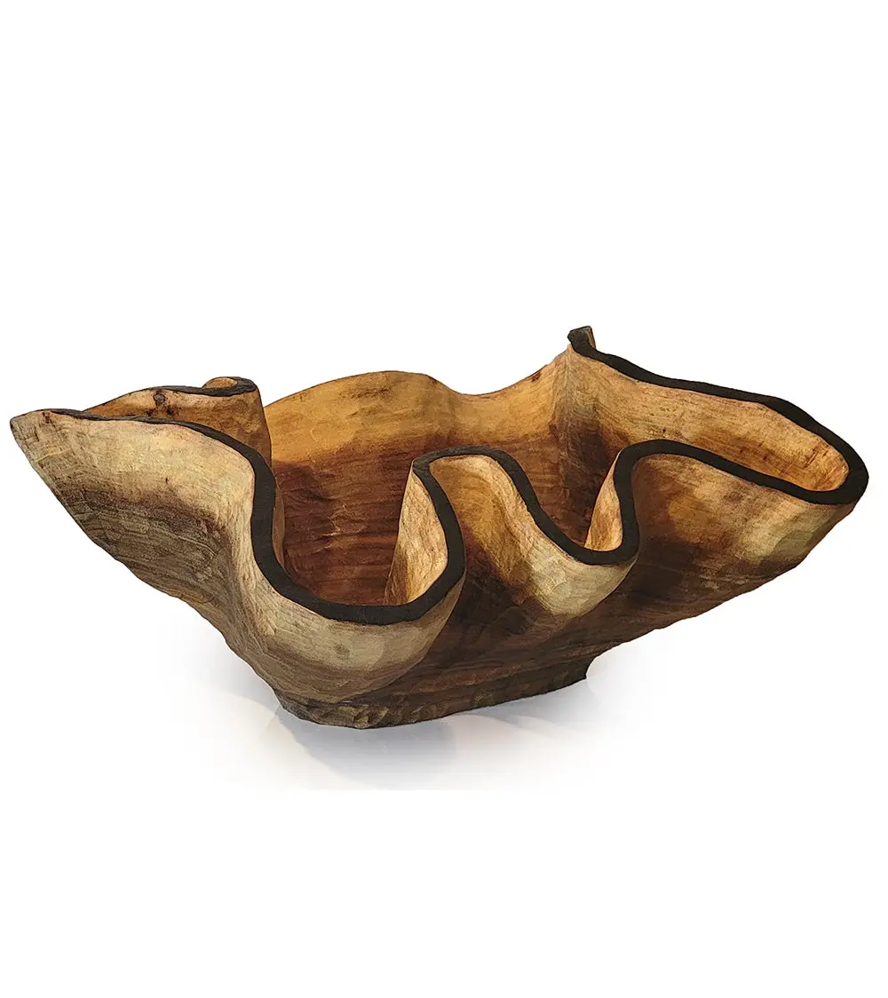 Carved Vessel "Textured Walnut" By Andy Dipietro 1