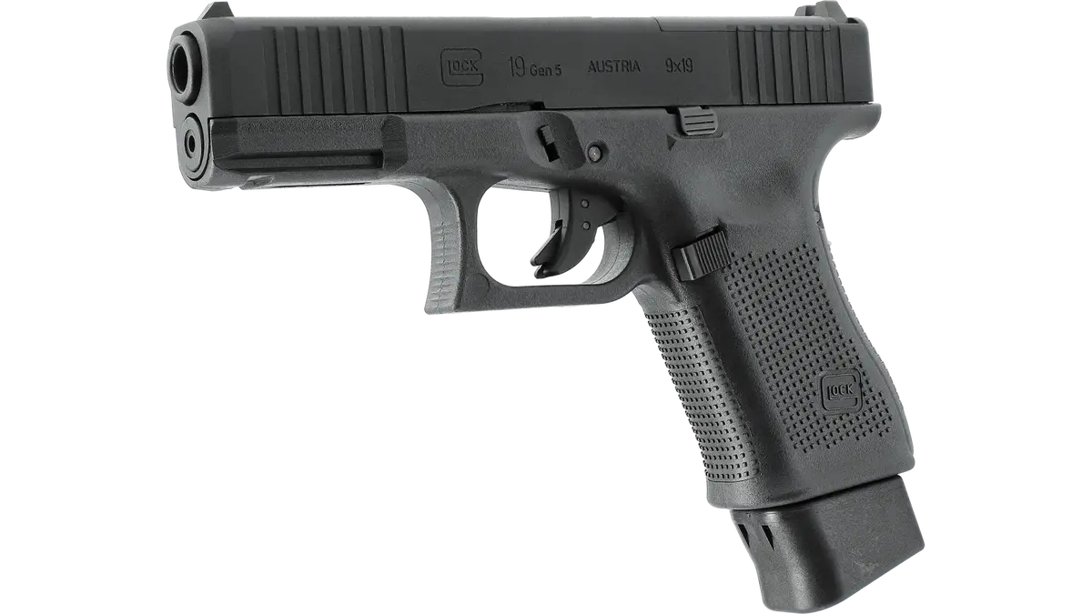 New - Glock 19 Gen5 Mos Co2 Full Blowback .177Cal (4.5Mm) Airgun Bb Pistol  - With Drop-Free Magazine, And Field-Strip Capability 1