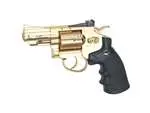 Dan Wesson 2.5" Gold Snub Nose Revolver Co2 1