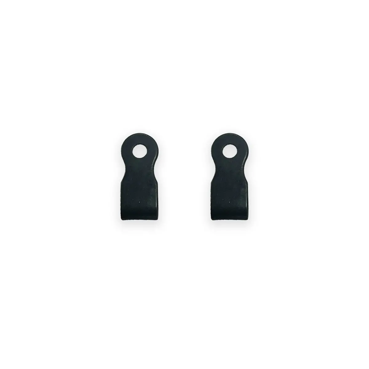 Ezy Ride Spur Flapper/Hanger 13Mm Wide (Pair) Black Steel 1