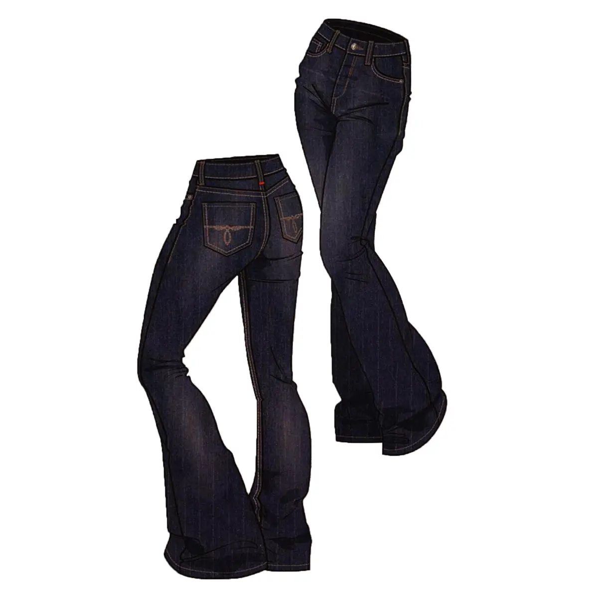 Justin A6 Women's 1879 Jean 1