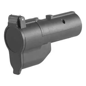 Curt 57727 Trailer Wiring Connector Adapter; 7-Way Blade To 7-Way Blade; Vehicle Side; With Back-Up Alarm 1