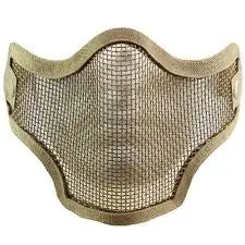 2G Wire Mesh Tactical Mask (Tan) 1
