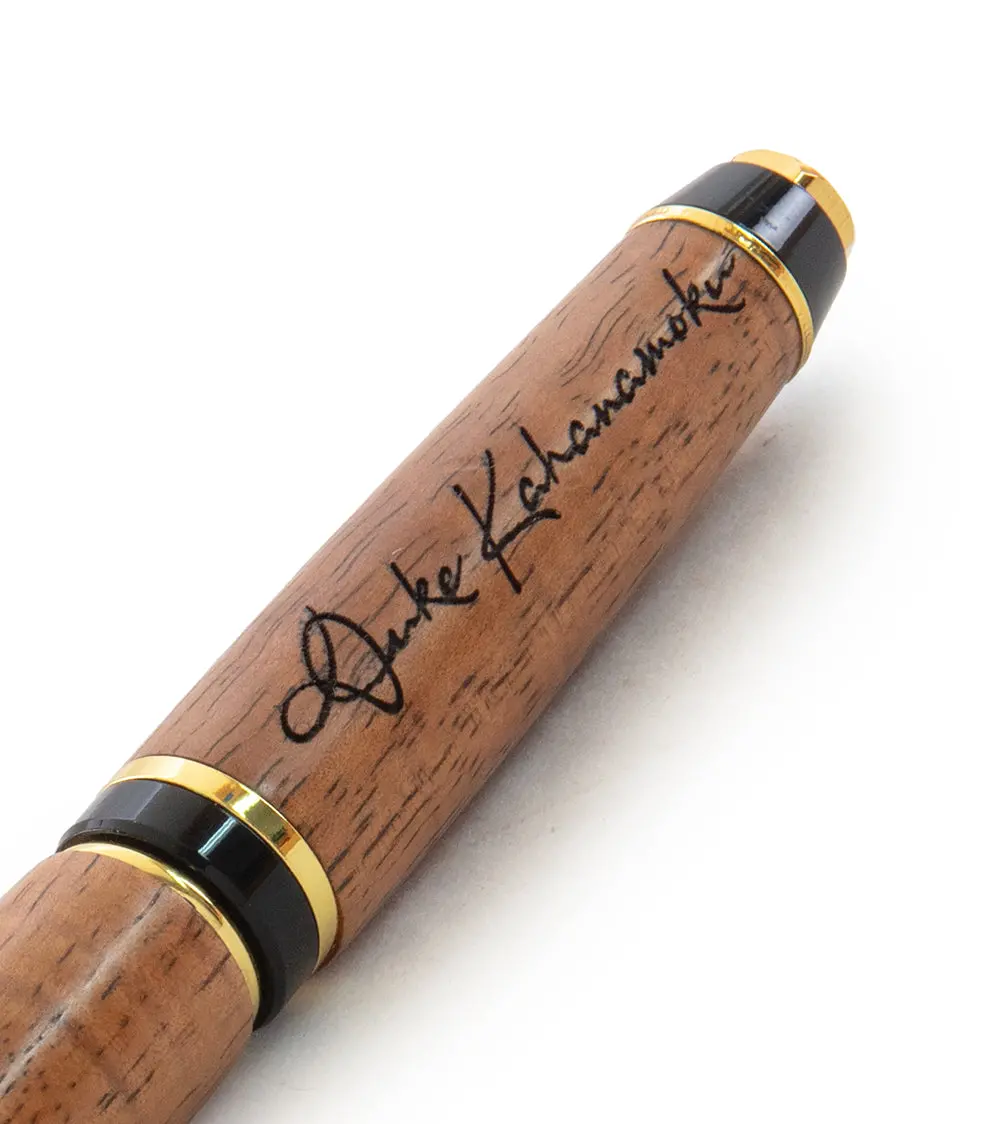 Duke Surfrider Koa Pen 1