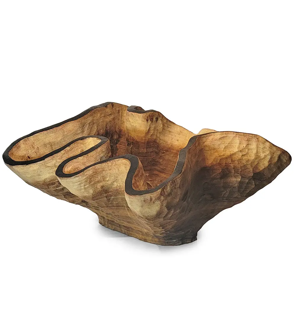 Carved Vessel "Textured Walnut" By Andy Dipietro 2