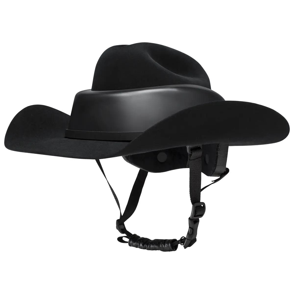 Resistol Ride Safe 7X Helmet Black (Astm Certified) 3