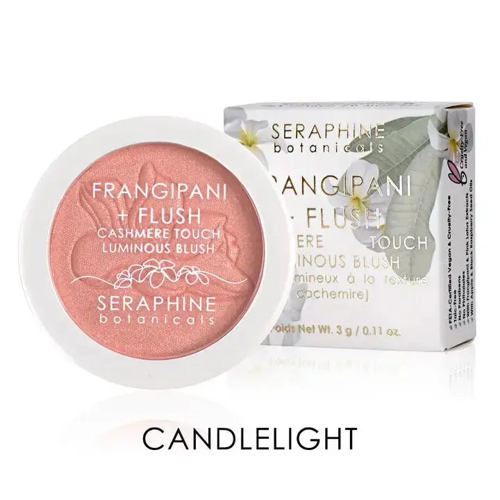 Frangipani + Flush – Cashmere Touch Luminous Blush 1