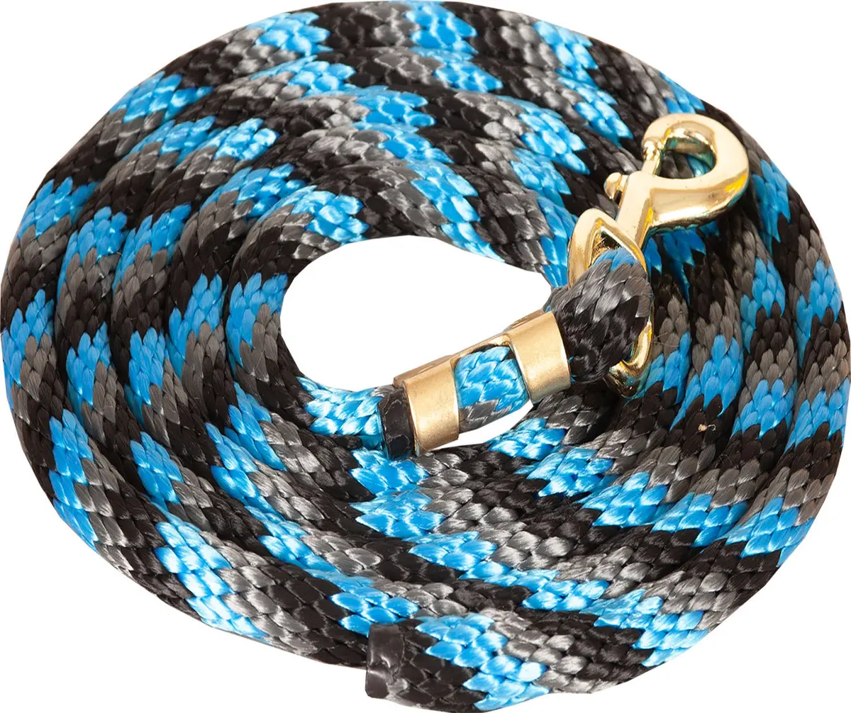 Ezy Ride Poly Lead Rope 5/8In 9Ft - 6 Colours 1
