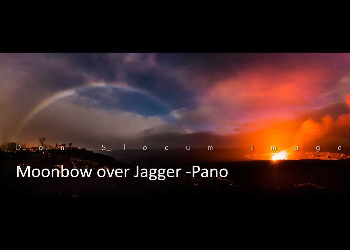 Moonbow Over Jagger By Don Slocum 1