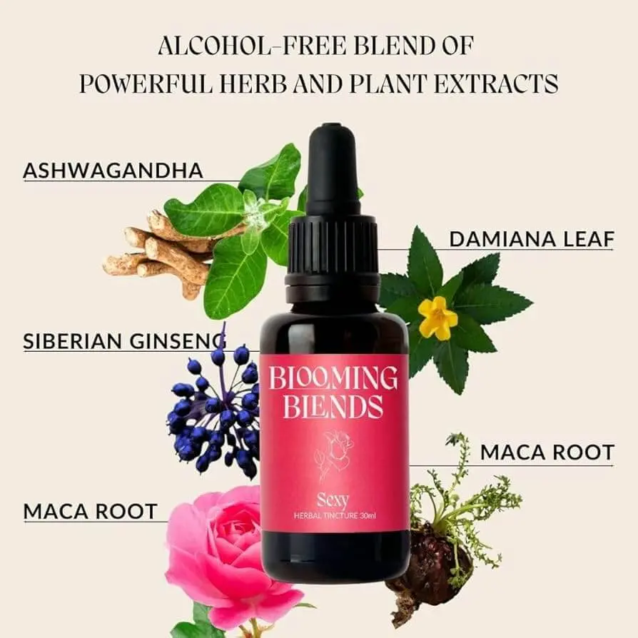 Sexy Herbal Tincture 30Ml Blooming Blends 1