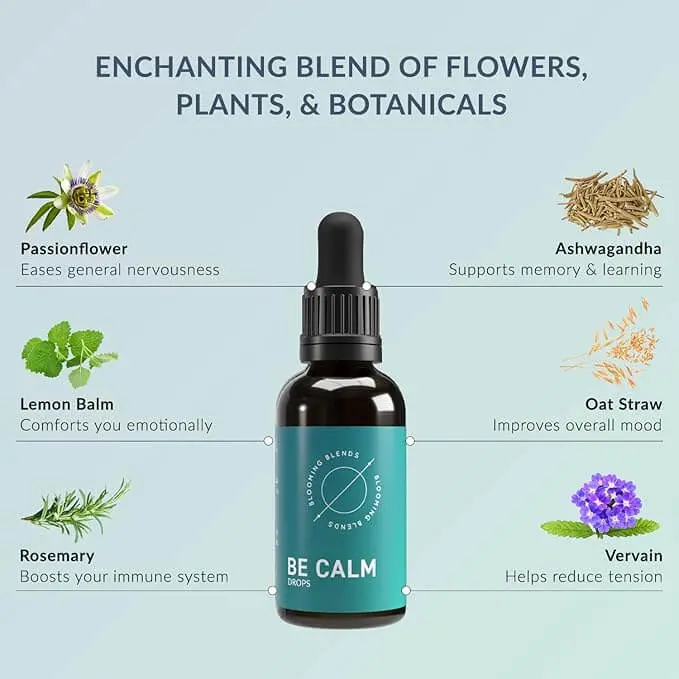 Calm Tincture 30Ml - Blooming Blends 2