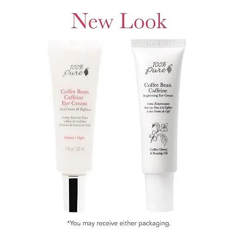 Coffee Bean Caffeine Brightening Eye Cream - 100% Pure 30 Ml 2