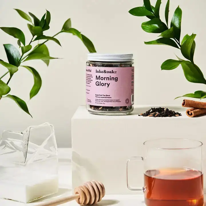 Morning Glory – Superfood Tea Blend (90G) | Lake & Oak 2
