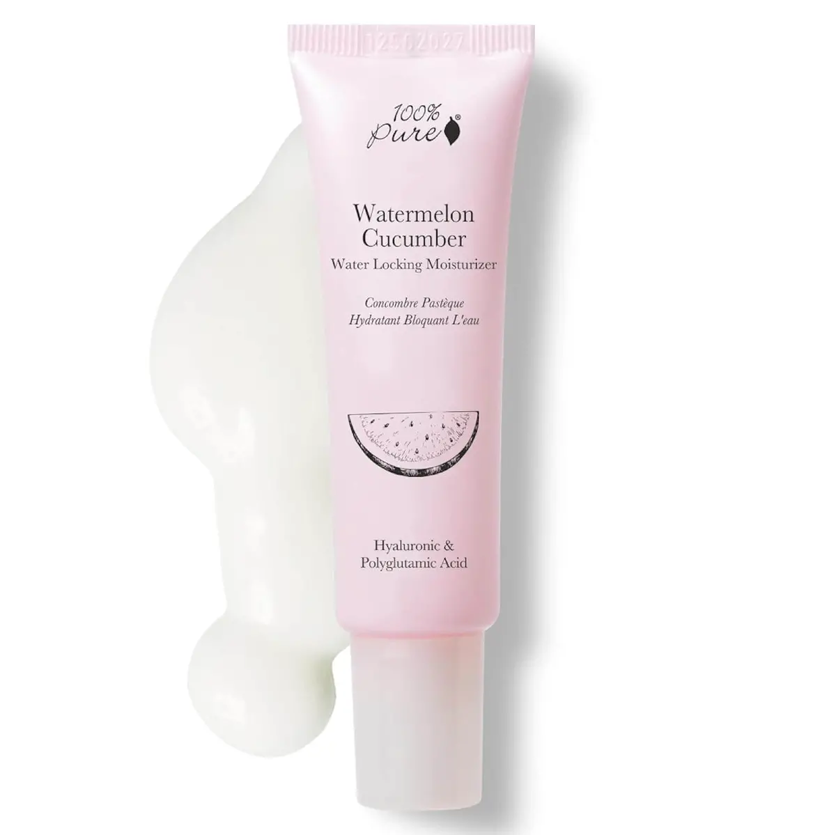 Watermelon + Cucumber Water Locking Moisturiser - 100% Pure 1