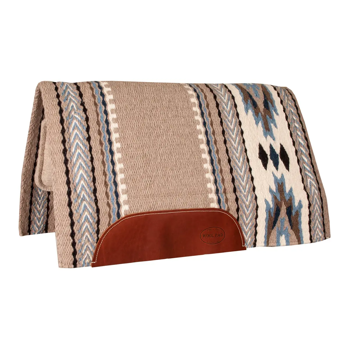 Ezy Ride Temecula Pad With Tan Wool Bottom 36" X 34" 1