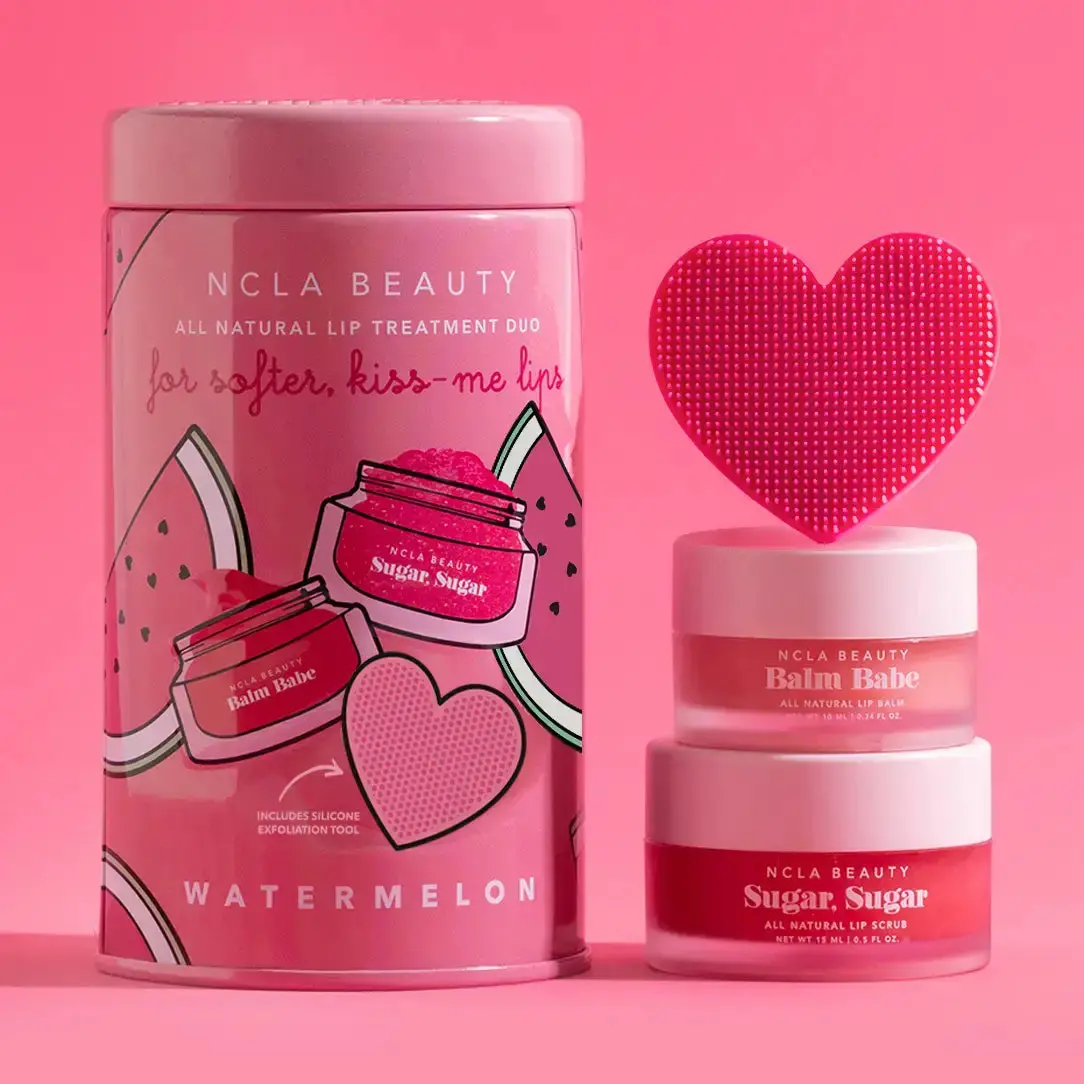 Watermelon Lip Care Set + Lip Scrubber 1