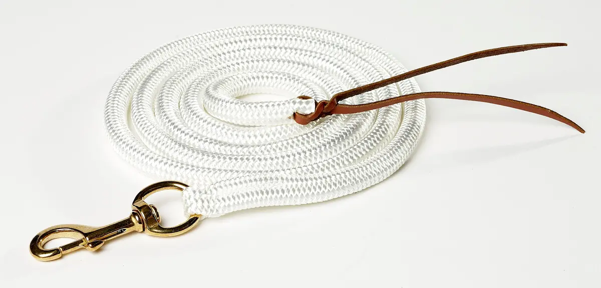 Training Rope With Gold Clip 3/4"  X 10 Foot 1