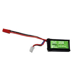 Valken Energy Lipo 7.4V 250Mah 25C Battery Peq 1
