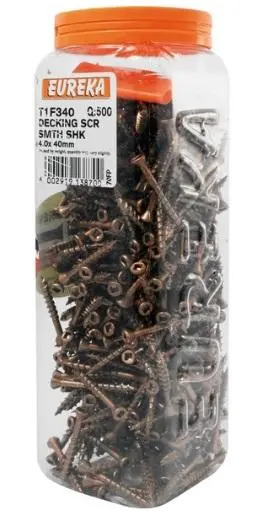 Eureka Decking Screw Smooth Shank 1