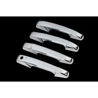 Paramount Automotive 64-0112 Exterior Door Handle Cover; Triple Nickel Chrome (Discontinued) 1