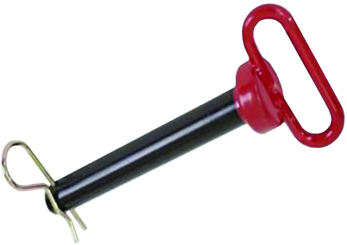 Dynaline 66251 Head Hitch Pin, Red Handle, 1/2 By 3-5/8-Inch 1
